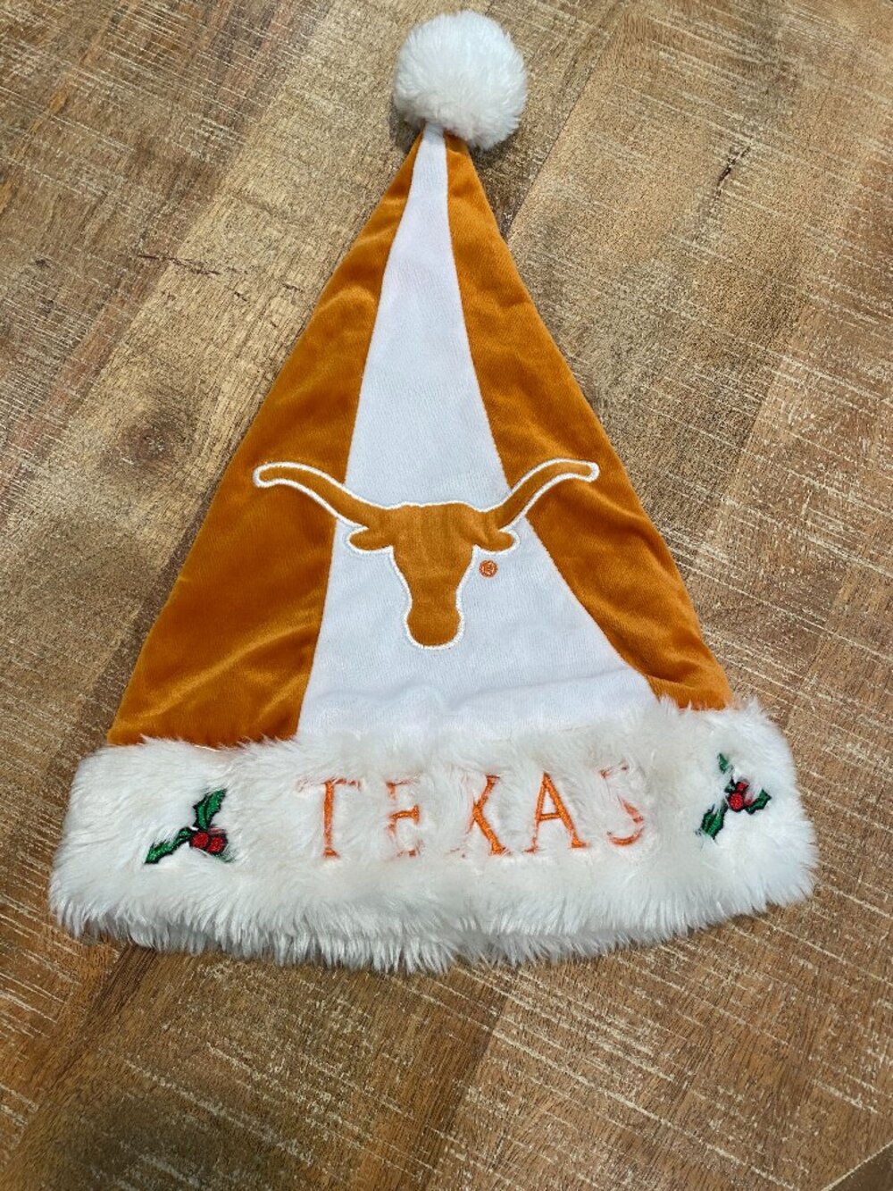 Texas Longhorns Santa Hat NCAA Officially Licensed Forever Collectibles